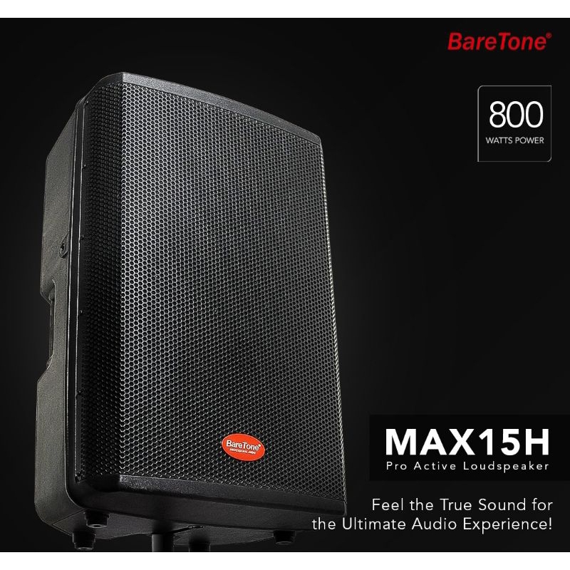 Jual SPEAKER AKTIVE BARETONE MAX 15 H MAX 15H MAX15H SPEAKER AKTIF