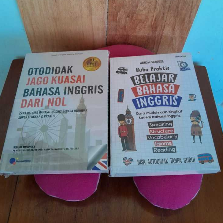 Jual Paket 2 Buku Otodidak Jago Kuasai Bahasa InggrisDari O Dan Buku