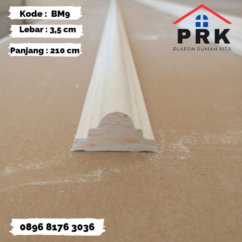 Jual Lis List Wall Moulding Molding Gypsum Gipsum Motif Polos Plafon