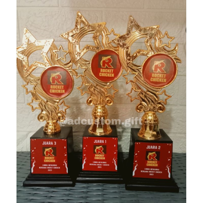 Jual Piala Set Juara Kejuaraan Lomba Trophy Termurah Shopee