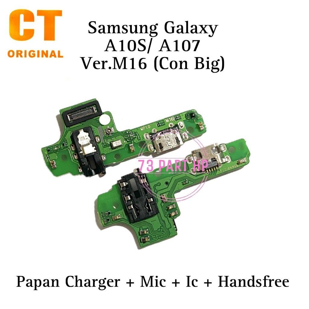 Jual Papan Konektor PCB Charger Cas Mik Handsfree Samsung A10S A107