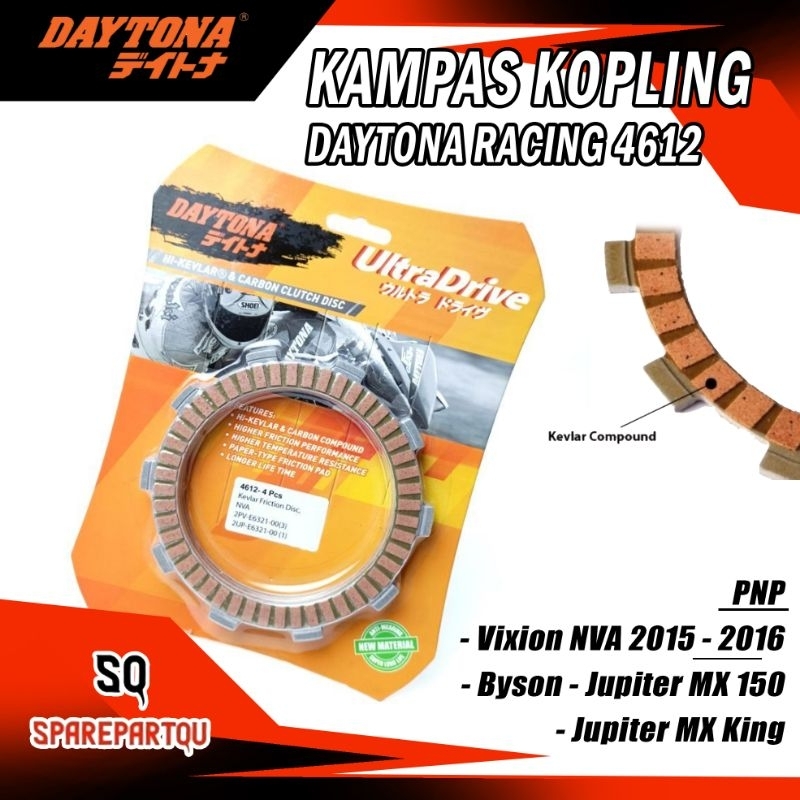 Jual KAMPAS KOPLING DAYTONA RACING JUPITER MX KING MX150 NVA BYSON