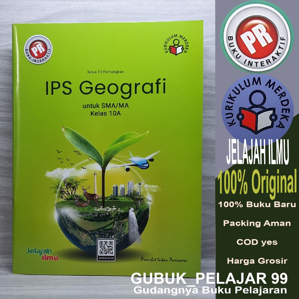 Jual Buku Interaktif Pr Ips Geografi A Kelas Semester Sma Ma