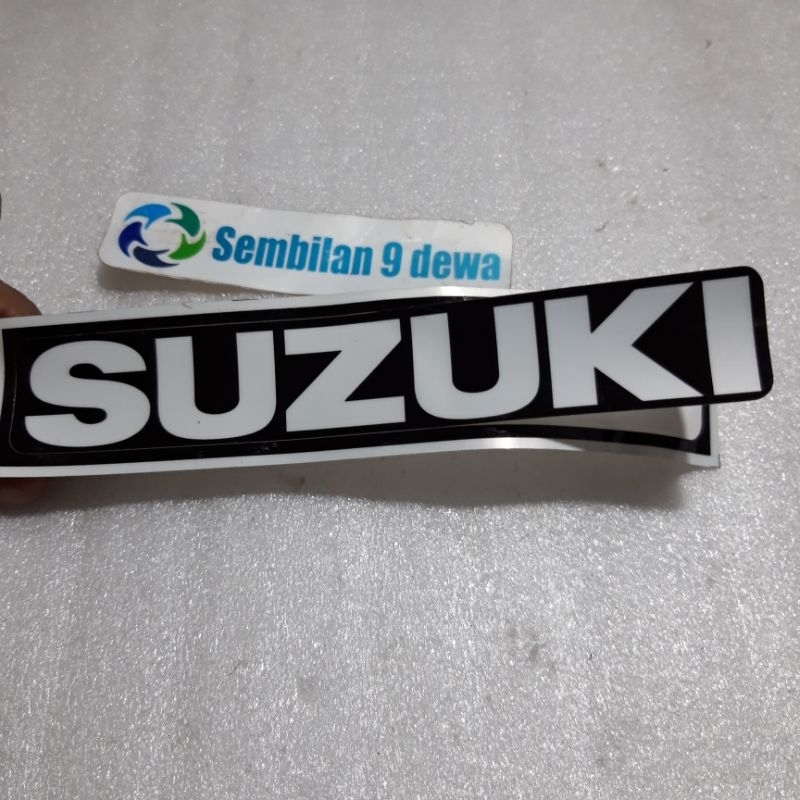 Jual Stiker Batok Depan Suzuki Satria Tak Hiu Lumba Laminasi