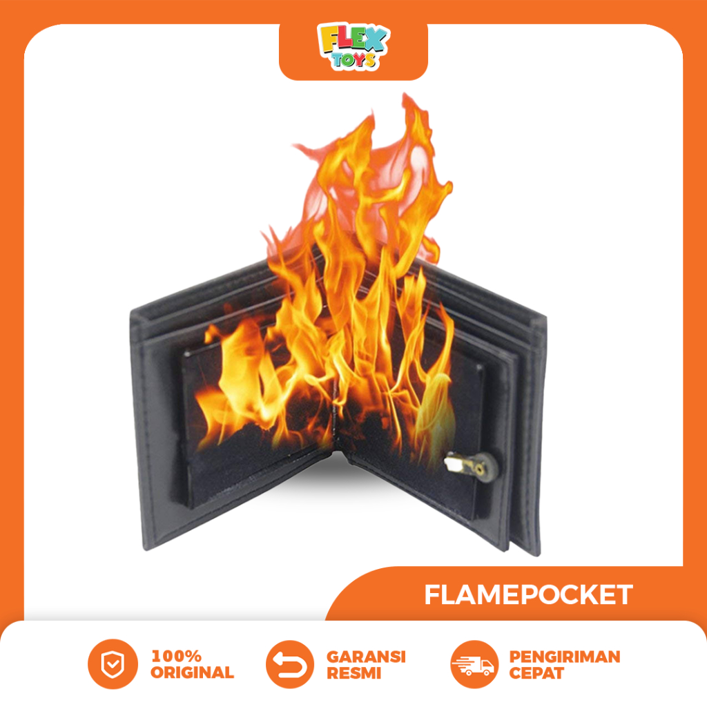 Jual FLAMEPOCKET SIMPLE WALLET Dompet SULAP Shopee Indonesia