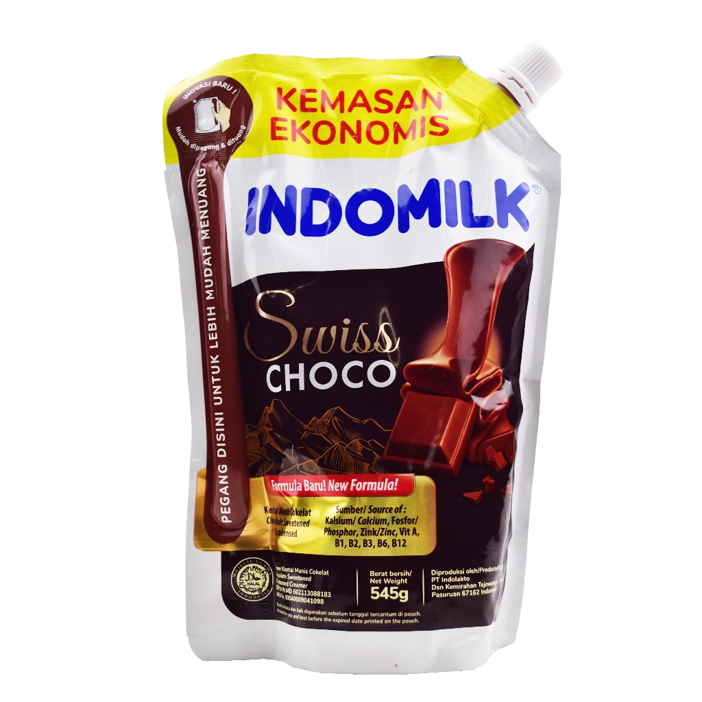 Jual Indomilk Kental Manis Pouch G Swiss Choco Shopee Indonesia