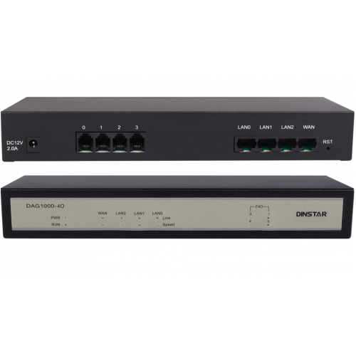 Jual Dinstar DAG1000 4O 4 FXO Analog VoIP Gateway Shopee Indonesia