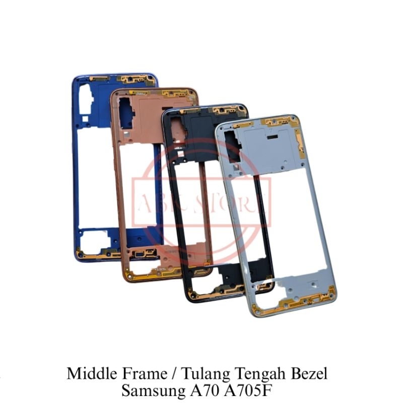 Jual Middle Frame Tulang Tengah Bezel Samsung Galaxy A70 A705F Bezzel