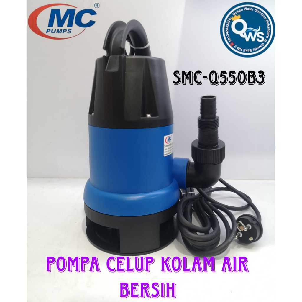 Jual Pompa Celup Kolam Ikan Otomatis Mc Pump Smc Q B V Hz W