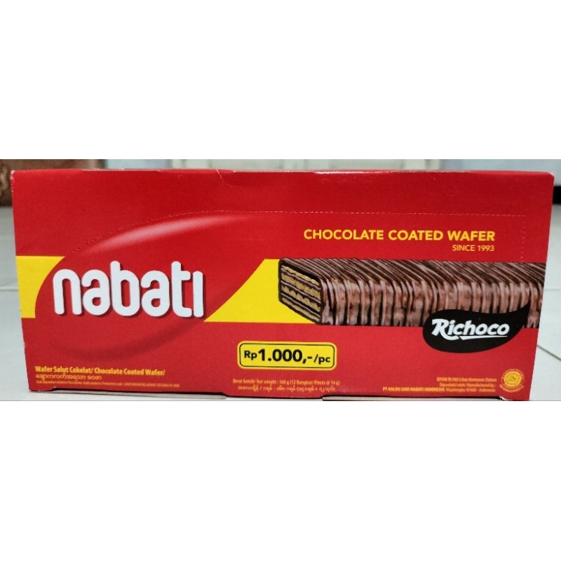 Jual Nabati Chocolate Coated Wafer Shopee Indonesia