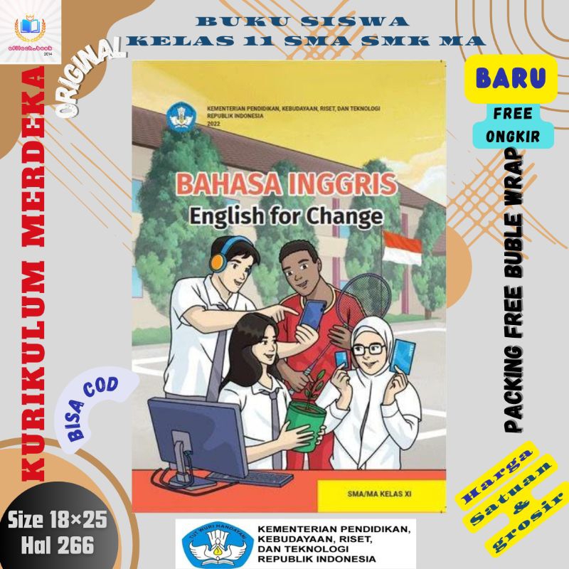 Jual Buku Siswa Bahasa Inggris Kelas Sma Smk Ma Kurikulum Merdeka