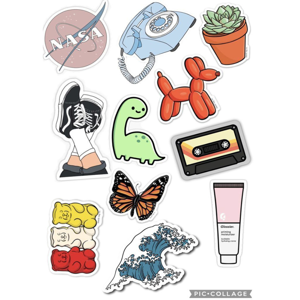 Jual Stiker Aesthetic Mix Colour Series Stiker Aesthetic Deco Planner