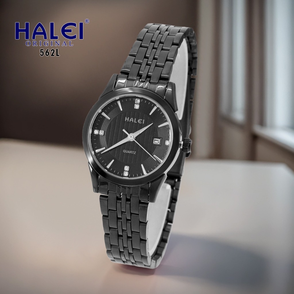 Jual HALEI Watch Jam Tangan Wanita Cewek Perempuan Original Rantai