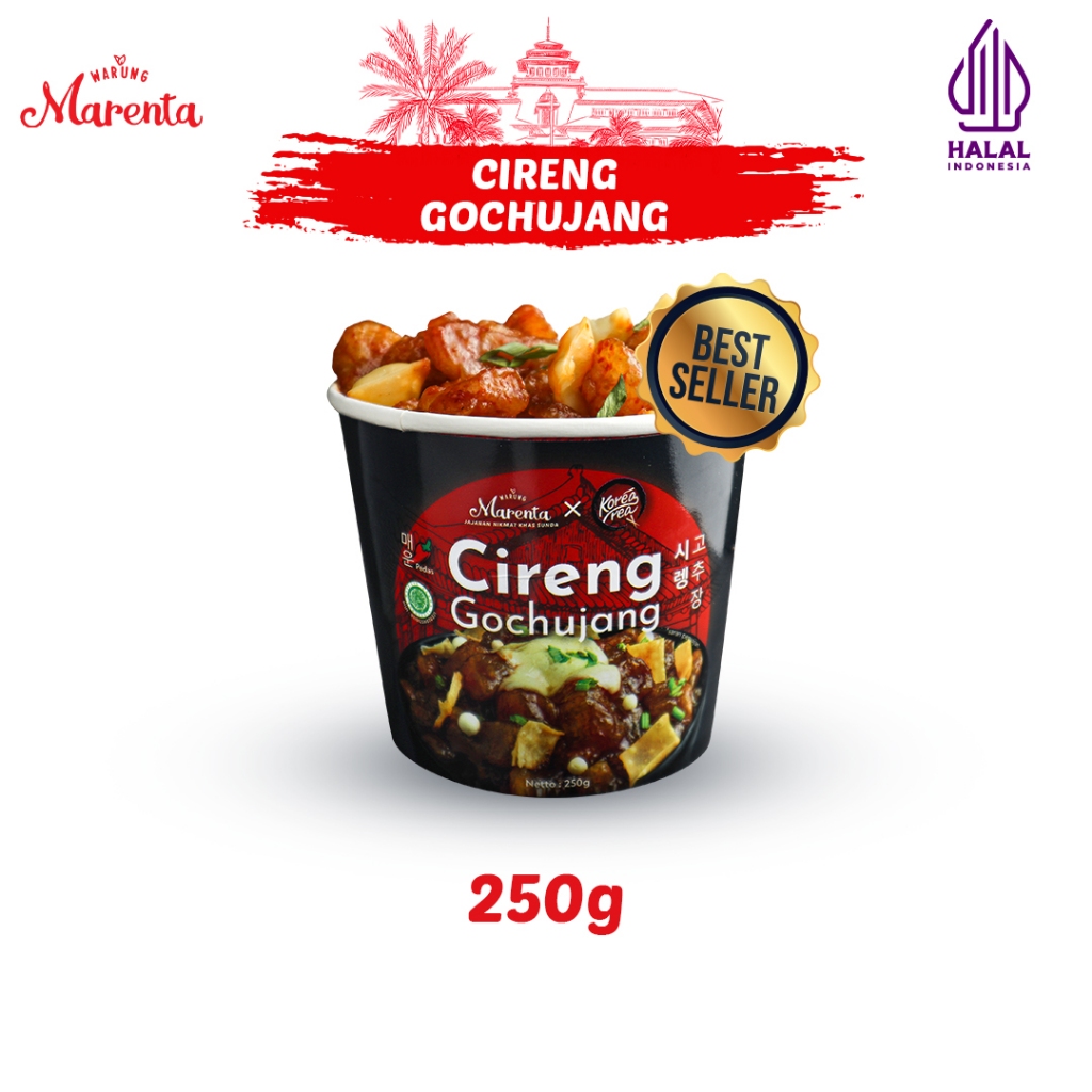 Jual Warung Marenta X Korearea Cireng Banjir Saus Gochujang Pedas Gurih