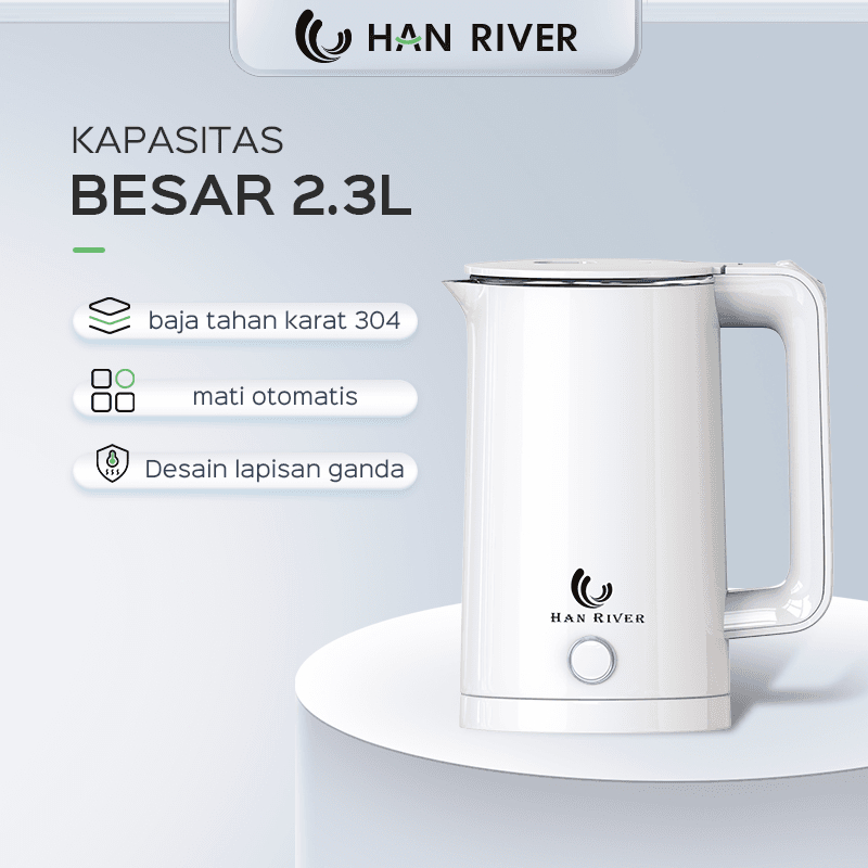 Jual Han River Teko Listrik Hrdsh Pemanas Air Electric Kettle Boiling