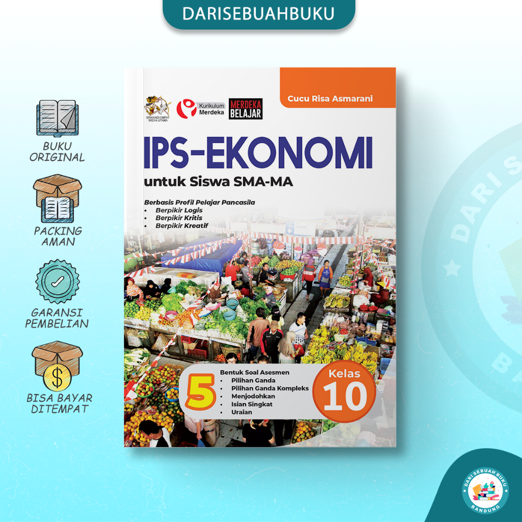 Jual Buku IPS EKONOMI SMA MA Kelas 10 SEWU Kurikulum MERDEKA