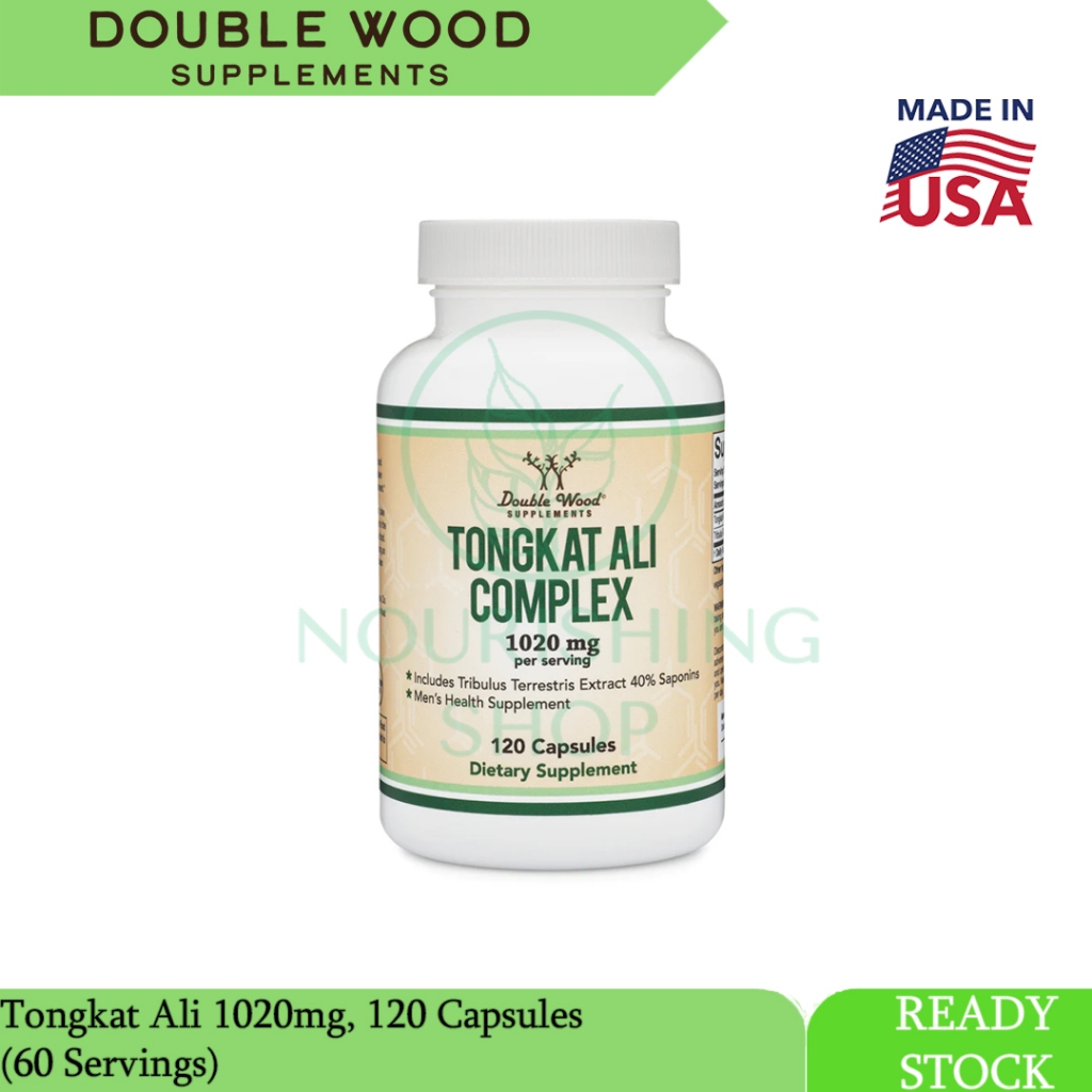 Jual Tongkat Ali Extract 1000 Mg Tribulus Terrestris 20mg Double Wood