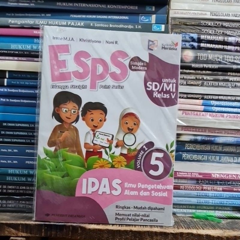 Jual Esps Ipas Kelas Sd Volume Kurikulum Merdeka By Irene Mja