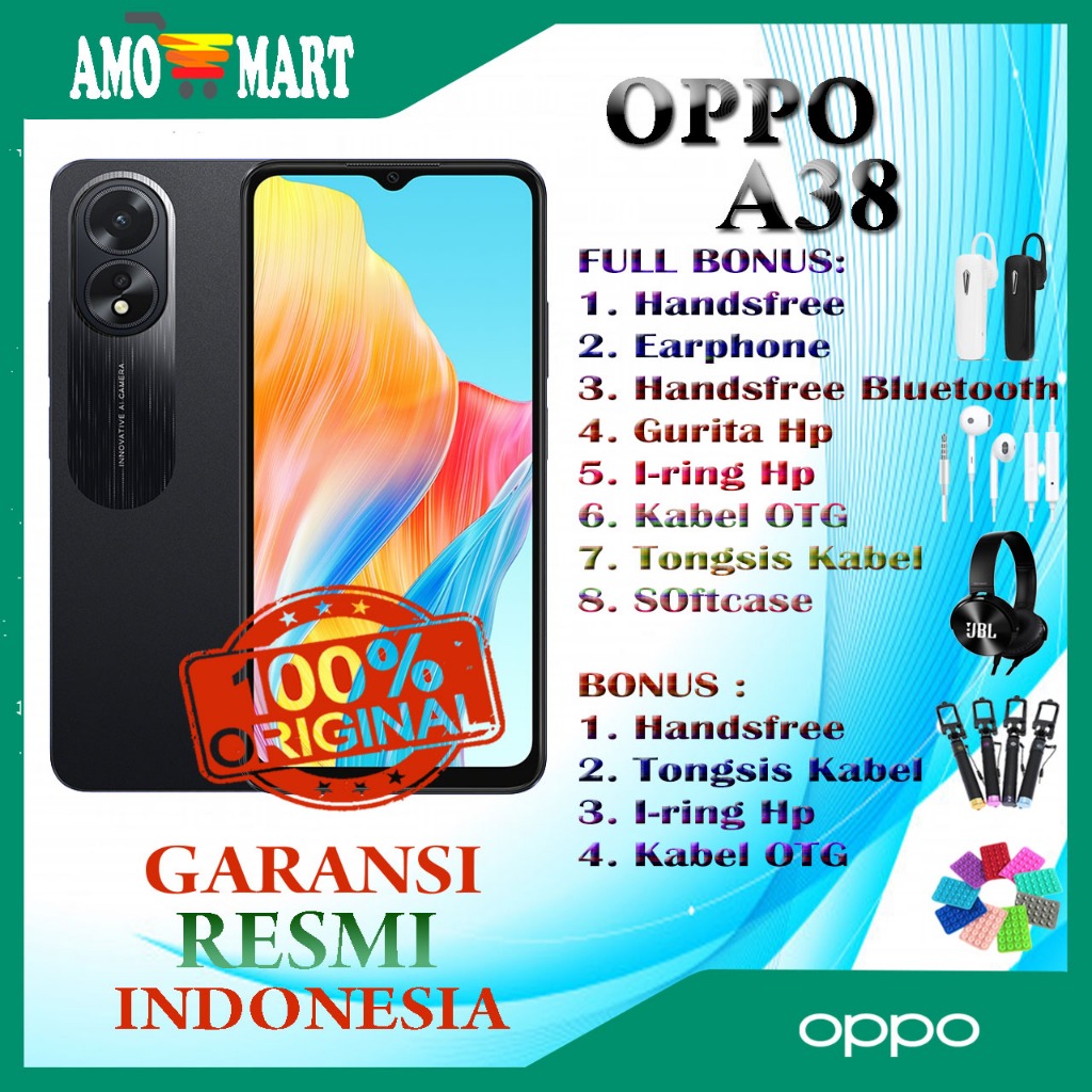 Jual Hp Oppo A Ram Gb New Ori Grs Resmi Indonesia Termurah