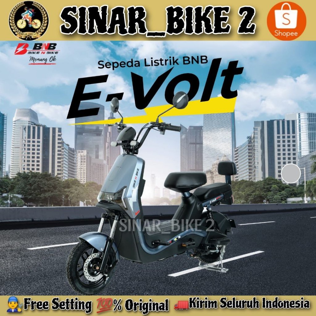 Jual Sepeda Motor Listrik UNITED SALVADOR SE 500 Watt UNITED ESPANA 2