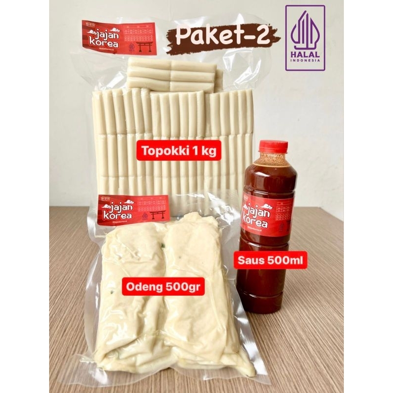 Jual Paket Topoki Kg Odeng Gr Saos Gochujang Gr