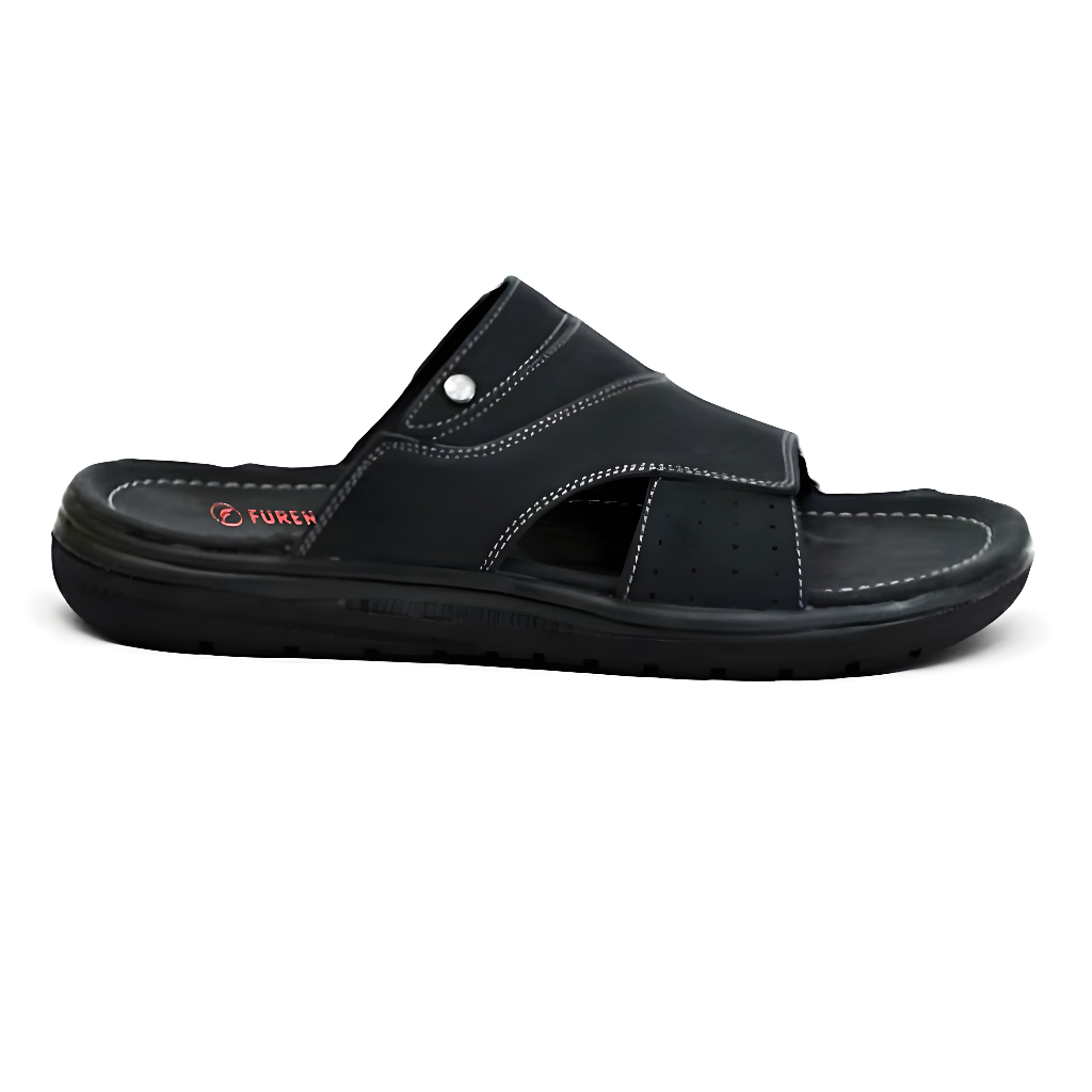 Jual Furenic Sandal Slop Pria Kulit Kekinian Dewasa Slip On Selop