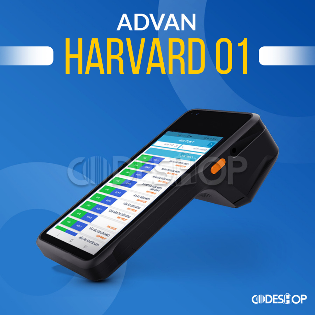 Jual Mesin Kasir Portable Advan Harvard Smart Mobile Pos Android