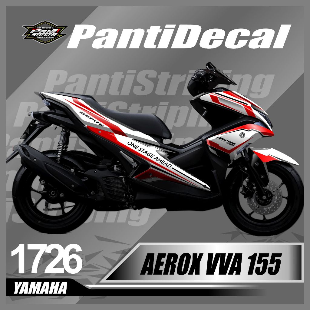 Jual Decal Aerox 155 Old Full Body Stiker Motor Aerox 155 Old Full