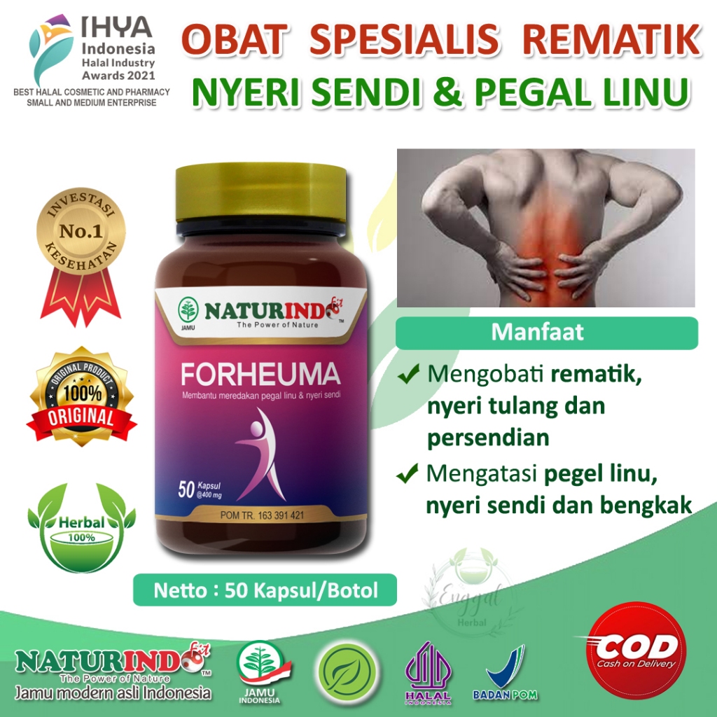 Jual Obat Rematik Nyeri Sendi Pegal Linu Paling Ampuh Enggal Herbal