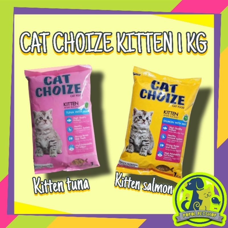 Jual Cat Choize Kitten Tuna Cat Choize Kitten Salmon With Milk