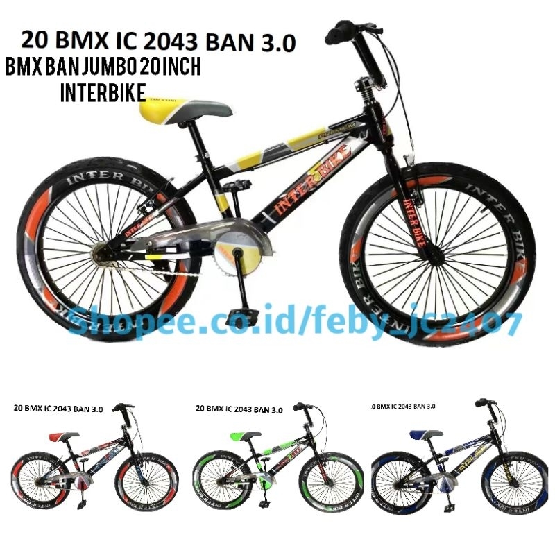 Jual Sepeda Bmx Inch Ban Jumbo Interbike Bmx Inch Ban Normal