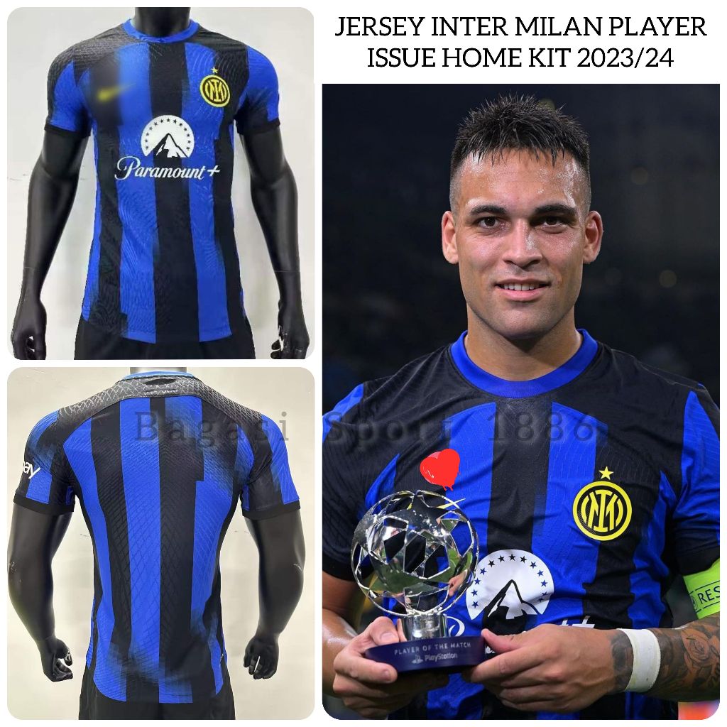 Jual Jersey Baju Bola Inter Si Ular Beneamata Vaporknit Player Issue Pi