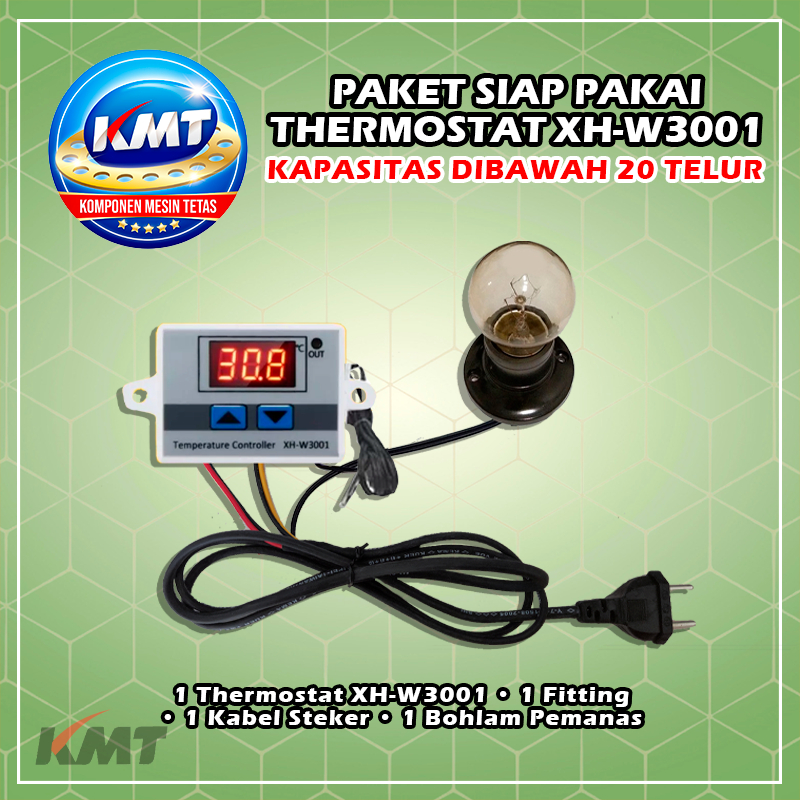 Jual Paket Siap Pakai Thermostat Termostat XH 1F Untuk Mesin Tetas Full