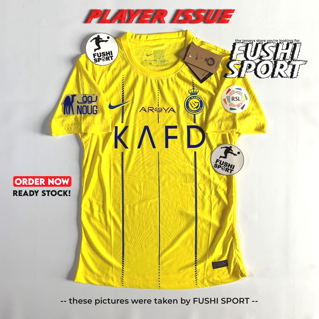 Jual Player Issue Jersey Baju Bola Al Nassr Home 2023 2024 Drifit Adv