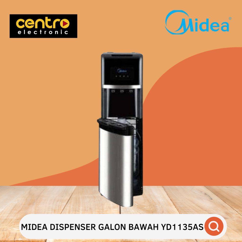 Jual MIDEA DISPENSER GALON BAWAH YD1135AS Shopee Indonesia