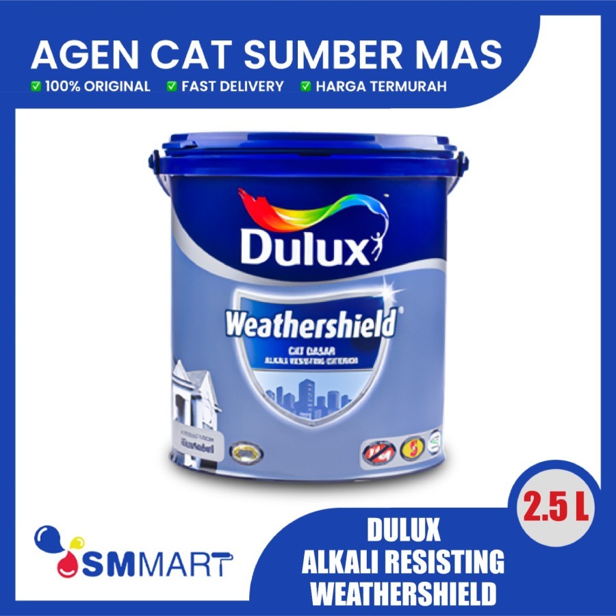 Jual CAT DASAR DULUX ALKALI RESISTING EXTERIOR 2 5L GALON CAT DASAR