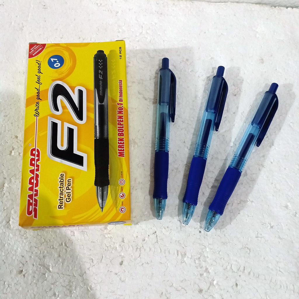 Jual BALLPOINT BOLPEN PULPEN STANDARD F2 0 7 1PACK Shopee Indonesia