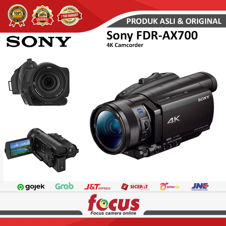 Jual Sony Fdr Ax K Camcorder Sony Ax Shopee Indonesia