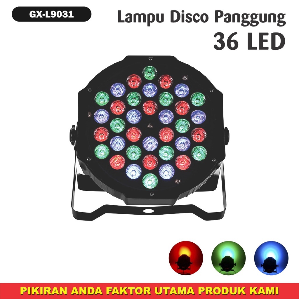 Jual Murah Lampu Sorot Panggung Disco Led Ada Sensor Suara Lampu