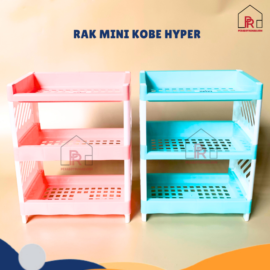 Jual Rak Mini Kobe Hyper ZLG Rak Meja Dapur Serbaguna Tebal Kokoh