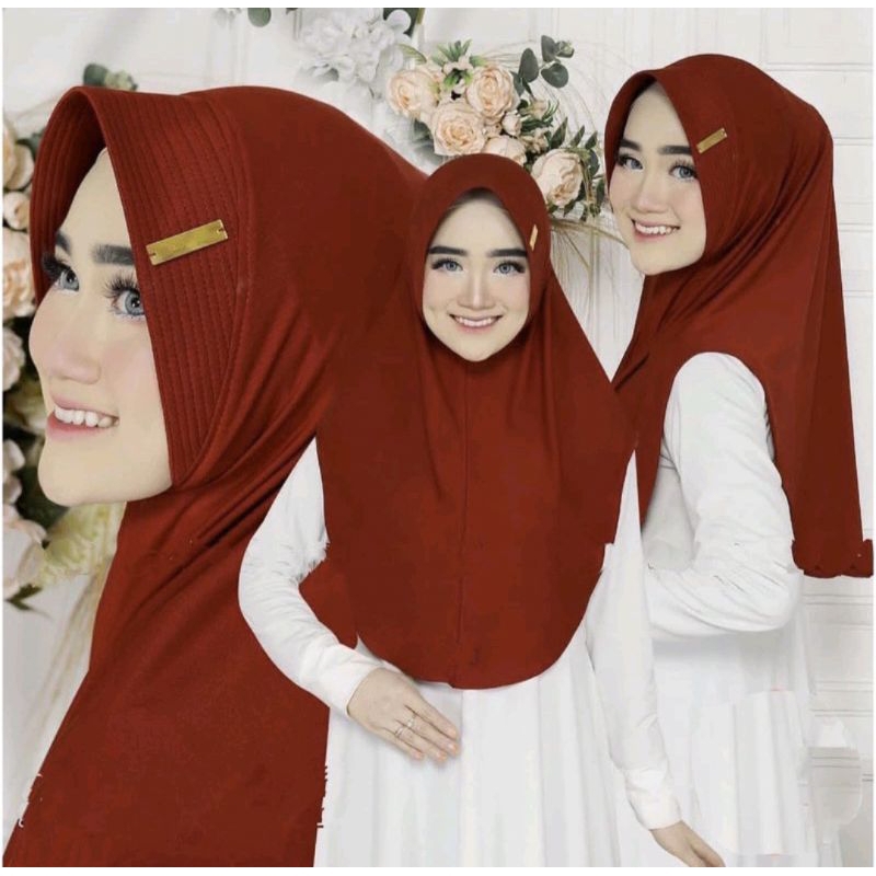 Jual Bergo Hamidah Size L Besi By Hanida Hijab Shopee Indonesia