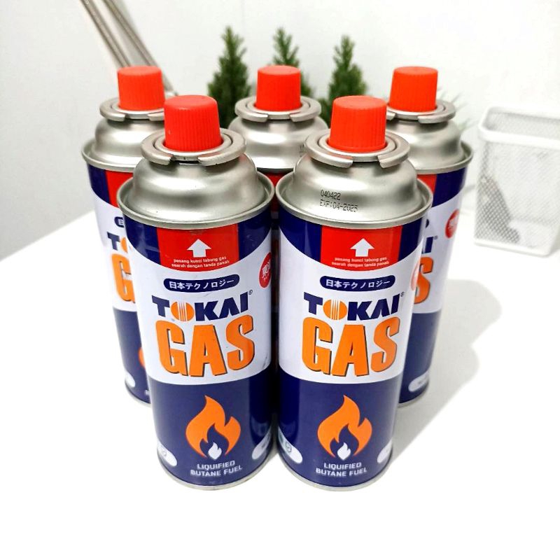 Jual Gas Portable Tokai 235 Gr Gas Kompor Portable Gas Kaleng Tokai Gas