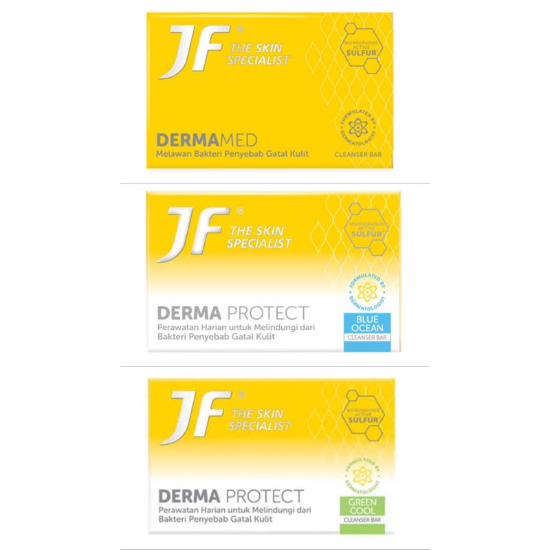 Jual Jf Dermamed Cleanser Bar Gr Sabun Sulfur Batang Jf Derma