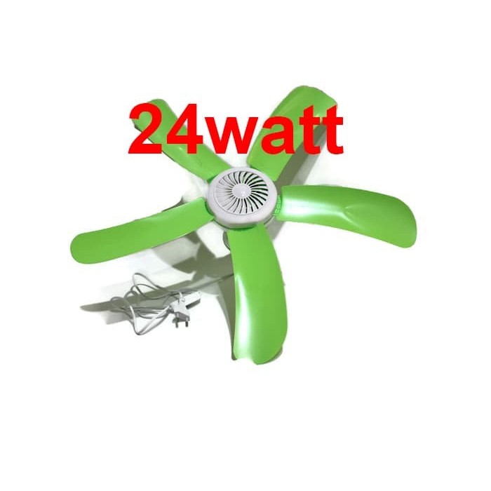 Jual Kipas Angin Gantung Kyzuku 24 Watt 5 Baling Heli Fan Shopee