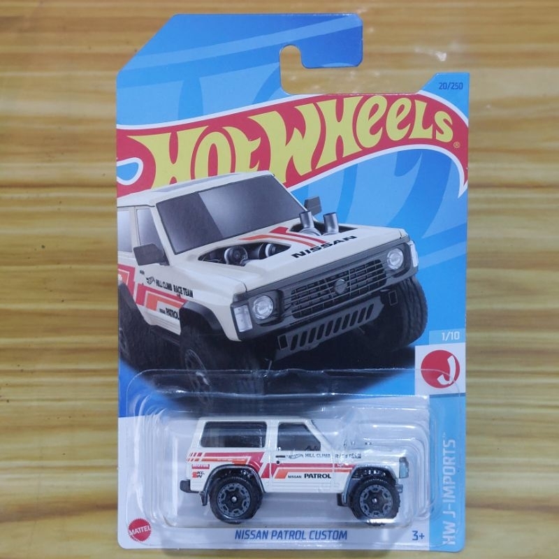 Jual Hot Wheels Nissan Patrol Custom Putih Shopee Indonesia