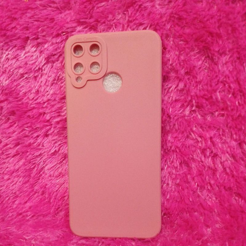 Jual Softcase Casing Realme C Case Silikon Macaron Pro Camera Bahan