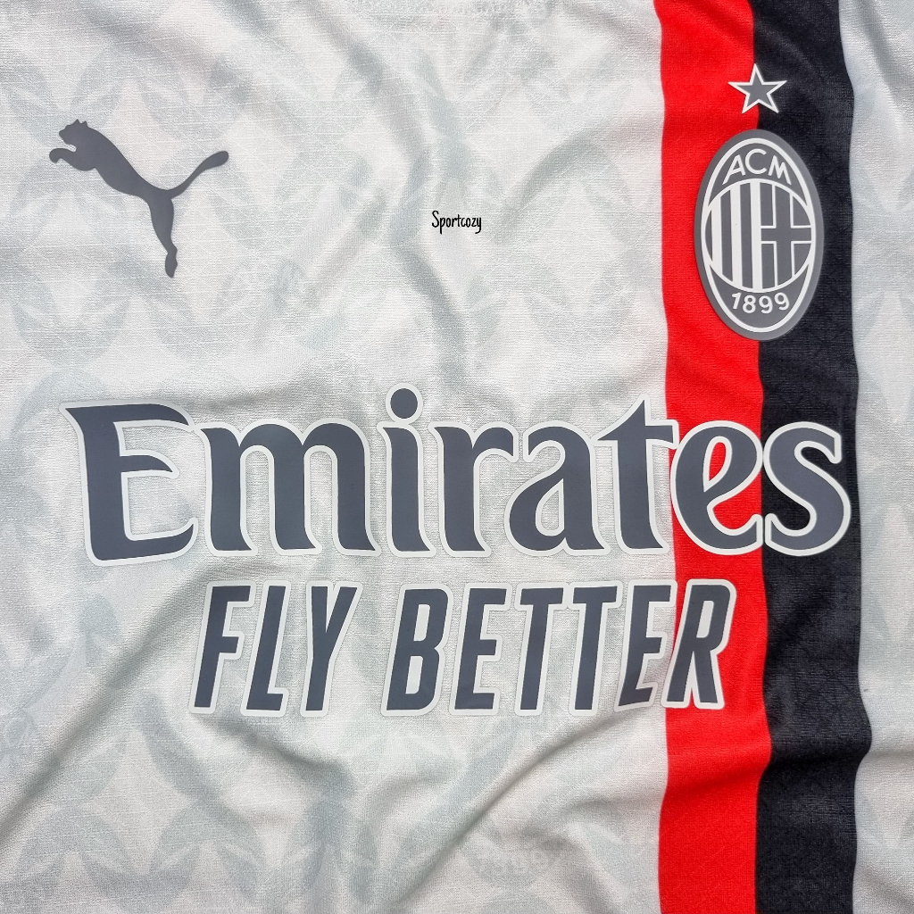 Jual Jersey Baju Bola Player Issue AC Milan Away 2023 24 Jersey Player