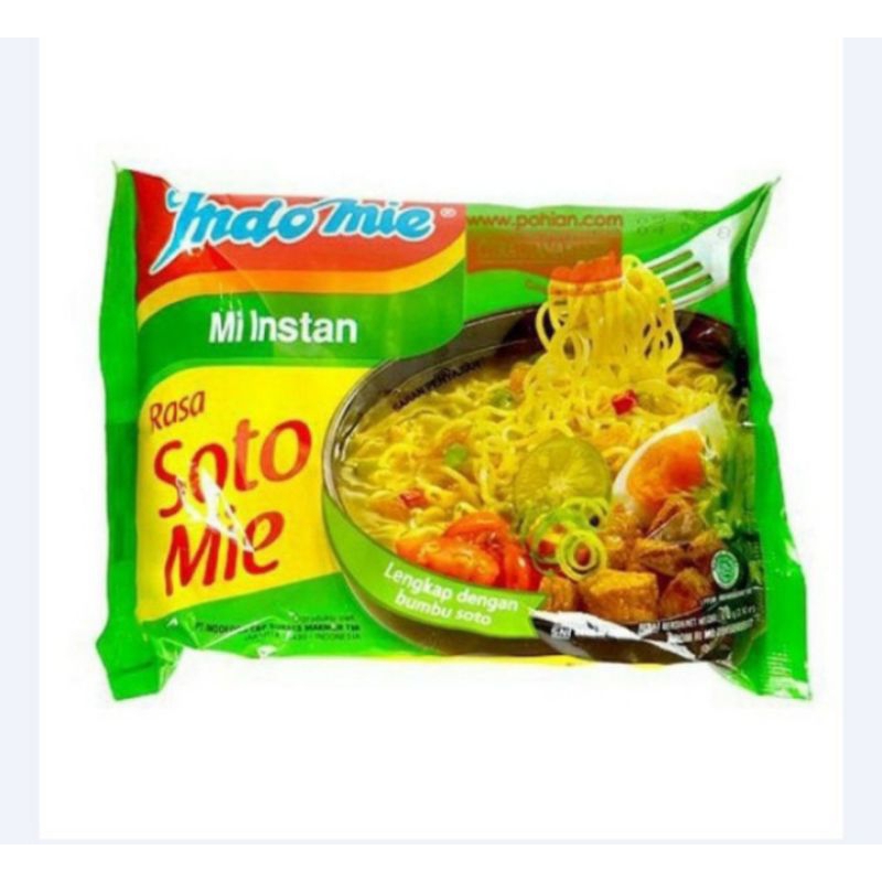 Jual Indomie Mie Instant Soto 1pc Shopee Indonesia