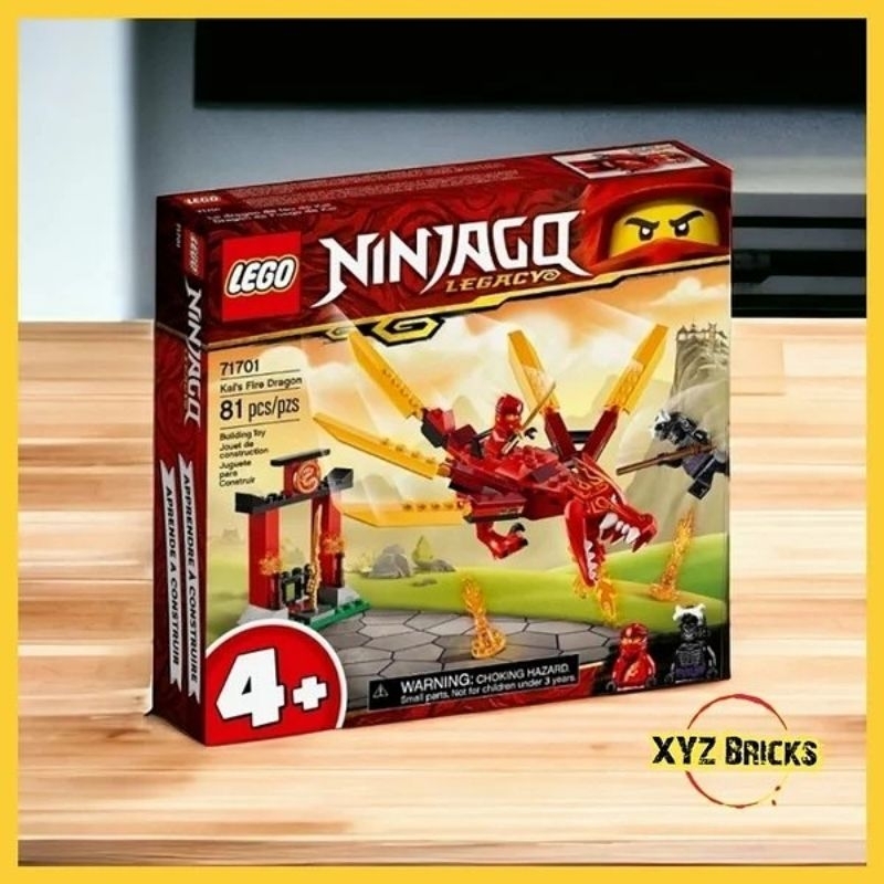 Jual LEGO 71701 Ninjago Kai S Fire Dragon Shopee Indonesia