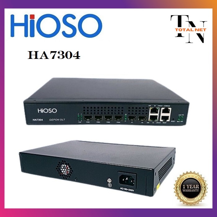 Jual HIOSO HA7304 OLT 4 PON Port Shopee Indonesia